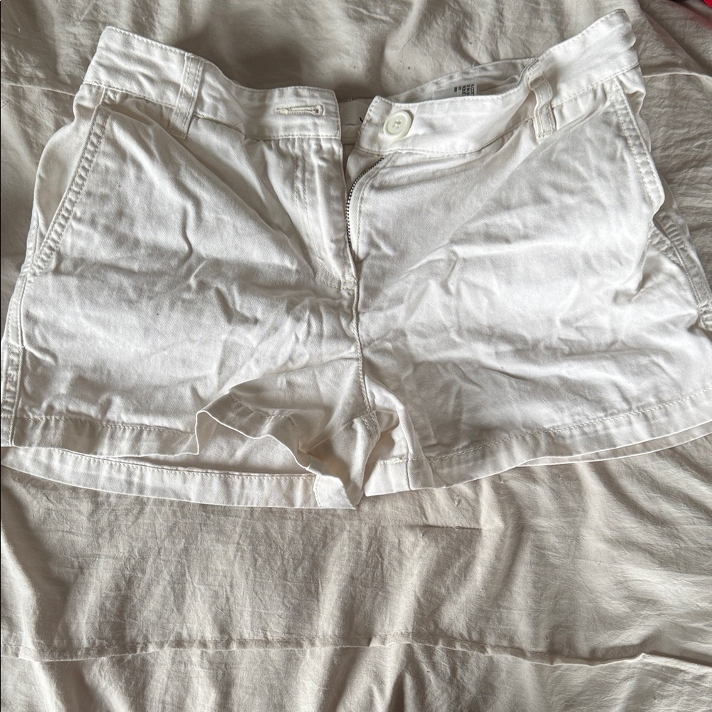 Joe's Jeans Women's Classic White Bermudas